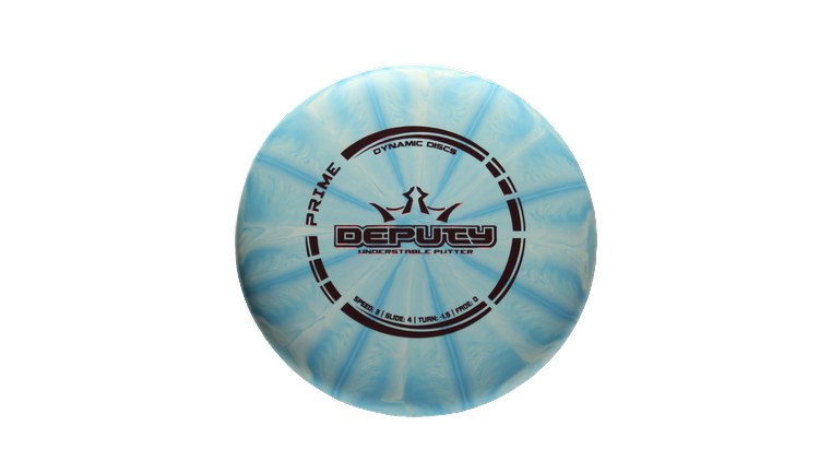 Dynamic Discs Prime Burst Deputy Putter Front View