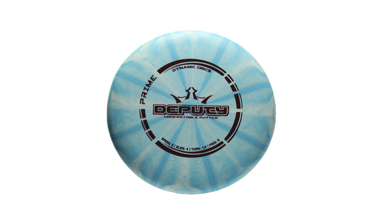 Dynamic Discs Prime Burst Deputy Putter Front View