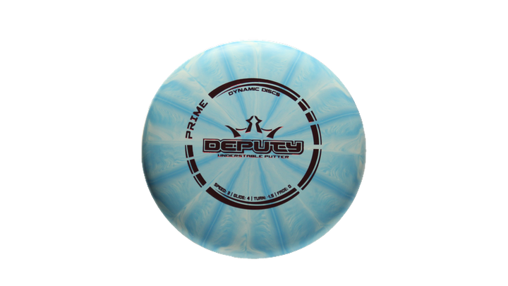 Dynamic Discs Prime Burst Deputy Putter Front View