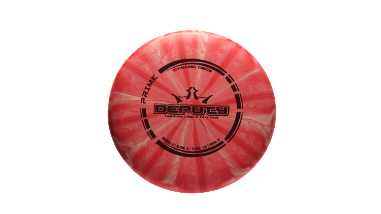 Dynamic Discs Prime Burst Deputy Putter Front View
