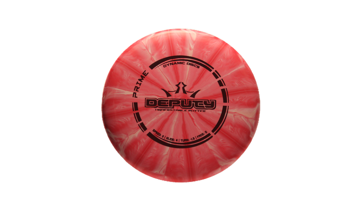 Dynamic Discs Prime Burst Deputy Putter Front View