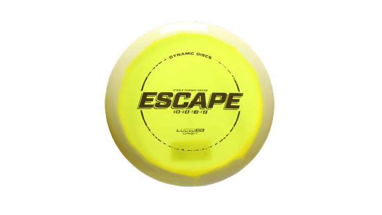 Dynamic Discs Lucid-Ice Orbit Escape Fairway Driver Front View