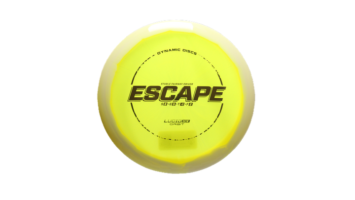 Dynamic Discs Lucid-Ice Orbit Escape Fairway Driver Front View