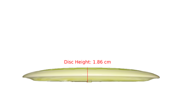 Dynamic Discs Lucid-Ice Orbit Escape Fairway Driver Profile View
