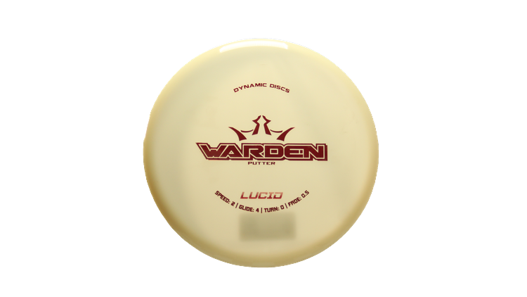 Dynamic Discs Lucid Warden Putter Front View