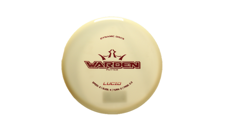 Dynamic Discs Lucid Warden Putter Front View