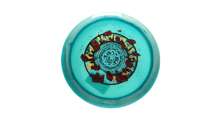Dynamic Discs Inside Job Lucid Orbit Heist Distance Driver Front View