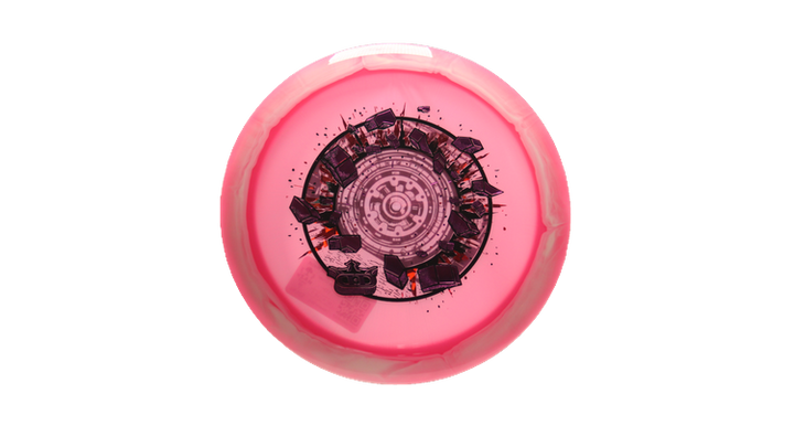 Dynamic Discs Inside Job Lucid Orbit Heist Distance Driver Front View