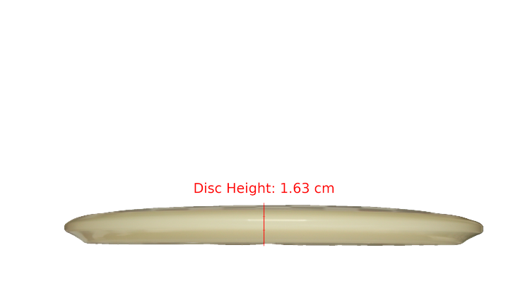 Dynamic Discs Lucid Moonshine Truth Midrange Profile View