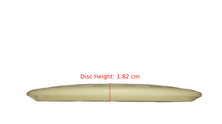 Dynamic Discs Lucid Moonshine Truth Midrange Profile View