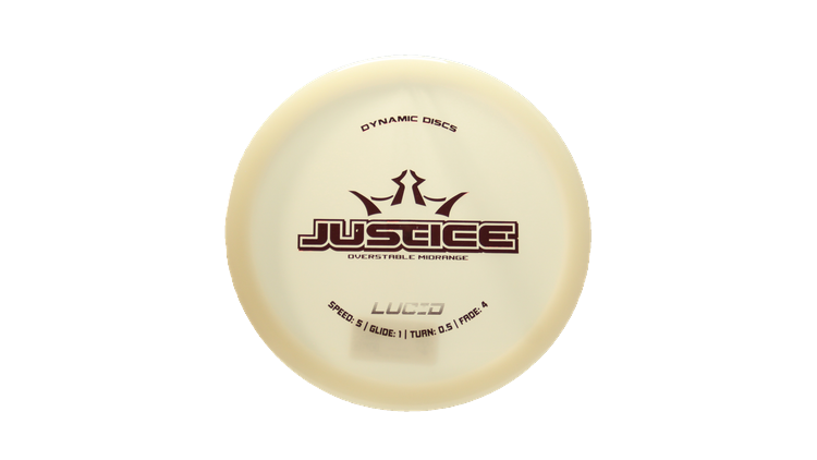 Dynamic Discs Lucid Justice Midrange Front View