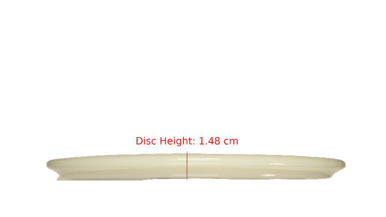 Dynamic Discs Lucid Justice Midrange Profile View