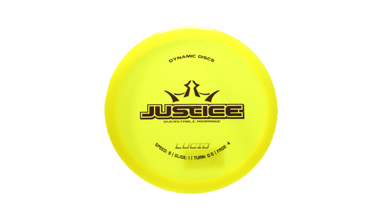 Dynamic Discs Lucid Justice Midrange Front View