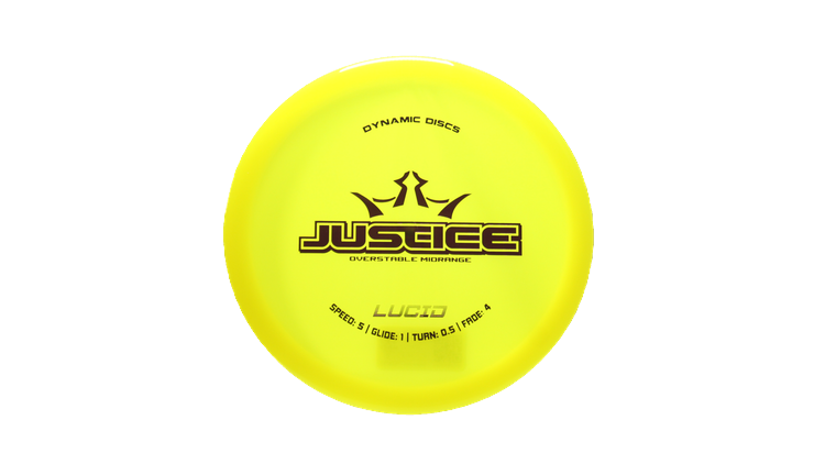 Dynamic Discs Lucid Justice Midrange Front View