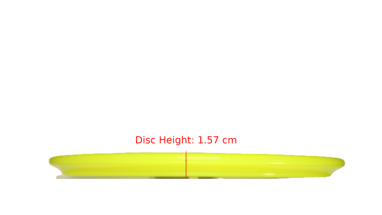 Dynamic Discs Lucid Justice Midrange Profile View