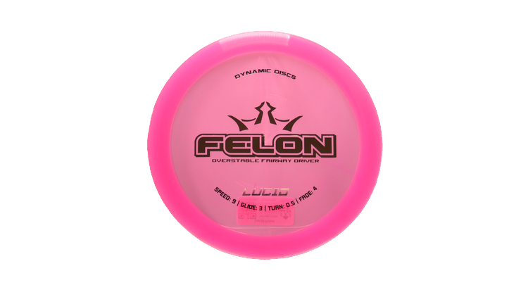 Dynamic Discs Lucid Felon Fairway Driver Front View