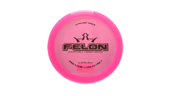 Dynamic Discs Lucid Felon Fairway Driver Front View