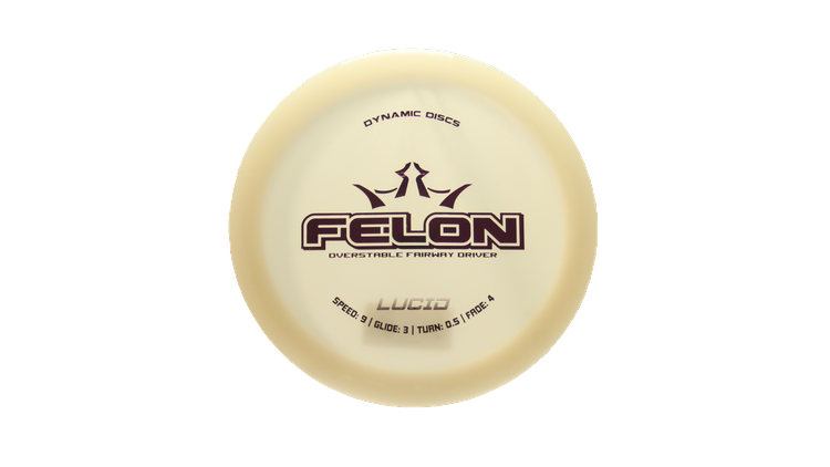 Dynamic Discs Lucid Felon Fairway Driver Front View