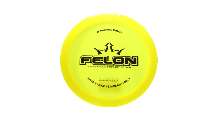 Dynamic Discs Lucid Felon Fairway Driver Front View