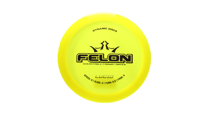 Dynamic Discs Lucid Felon Fairway Driver Front View