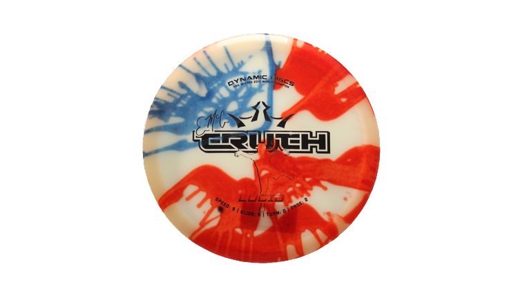 Dynamic Discs Lucid MyDye Emac Truth Midrange Front View
