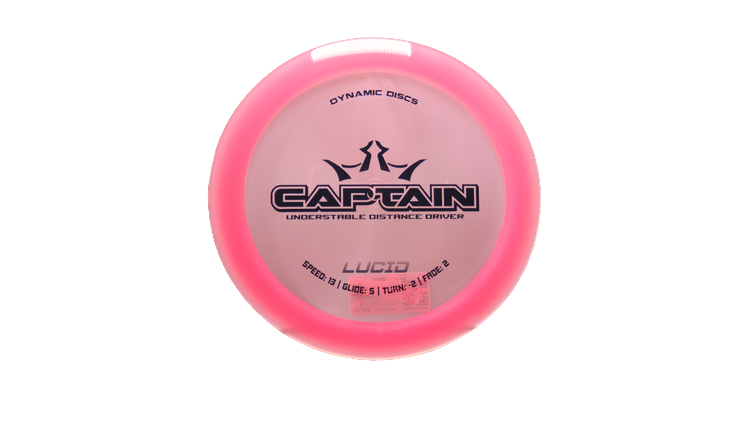 Dynamic Discs Lucid Captain Distance Driver Front View
