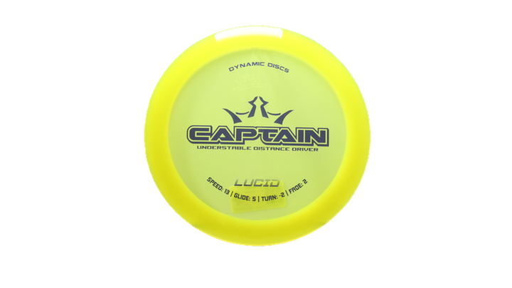 Dynamic Discs Lucid Captain Distance Driver Front View