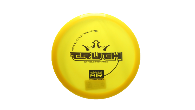 Dynamic Discs Lucid Air Truth Midrange Front View