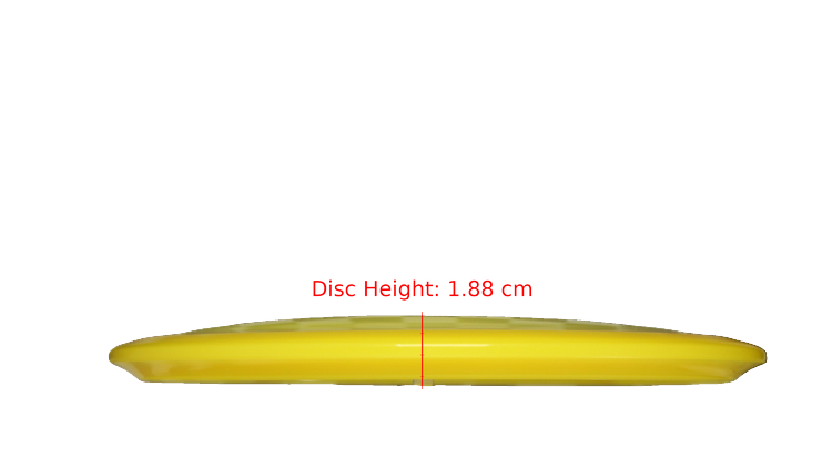 Dynamic Discs Lucid Air Truth Midrange Profile View