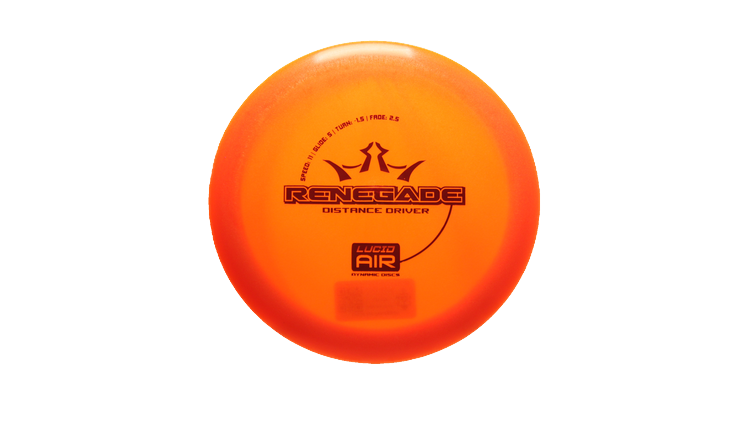 Dynamic Discs Lucid Air Renegade Distance Driver Front View