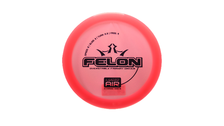 Dynamic Discs Lucid Air Felon Fairway Driver Front View