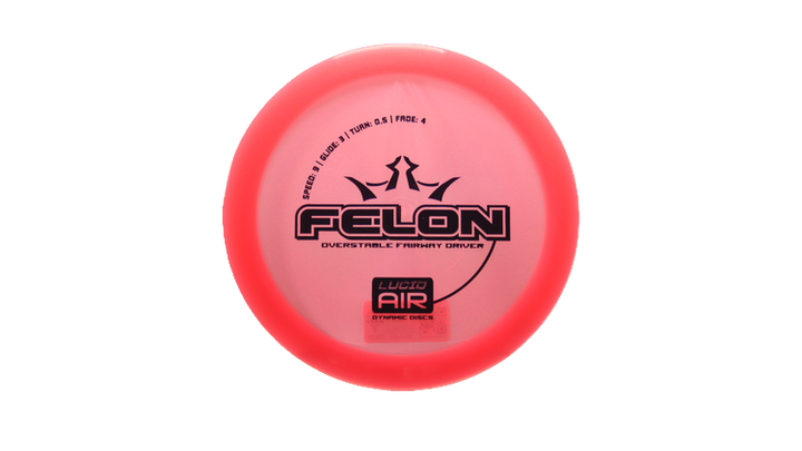 Dynamic Discs Lucid Air Felon Fairway Driver Front View