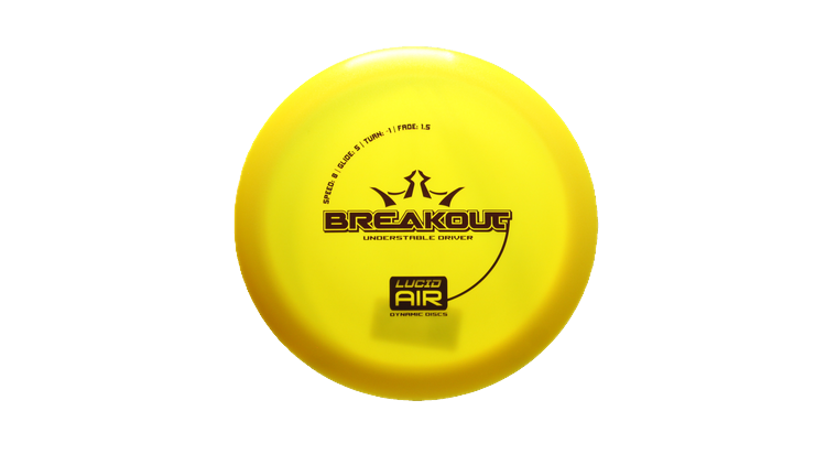 Dynamic Discs Lucid Air Breakout Fairway Driver Front View