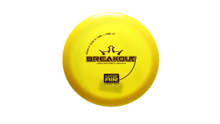 Dynamic Discs Lucid Air Breakout Fairway Driver Front View