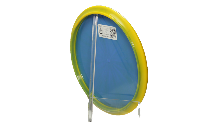 Dynamic Discs Fuzion Orbit Justice Midrange Back View