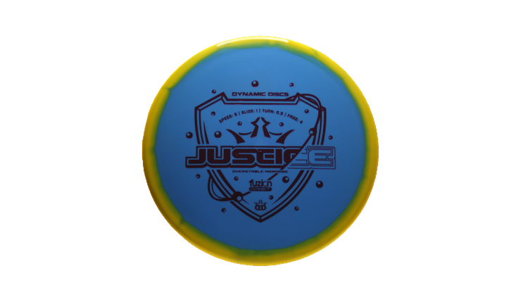 Dynamic Discs Fuzion Orbit Justice Midrange Front View