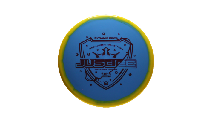Dynamic Discs Fuzion Orbit Justice Midrange Front View