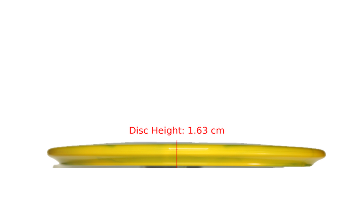 Dynamic Discs Fuzion Orbit Justice Midrange Profile View