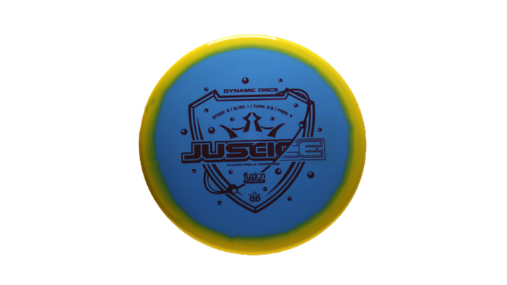 Dynamic Discs Fuzion Orbit Justice Midrange Front View