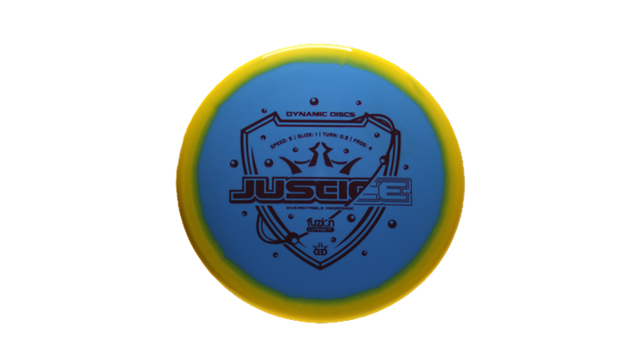 Dynamic Discs Fuzion Orbit Justice Midrange Front View