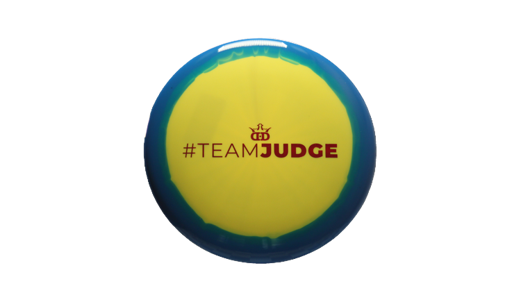 Dynamic Discs 2025 Team Judge Fuzion Orbit Judge Putter Front View