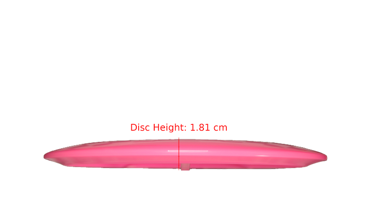 Dynamic Discs Fuzion Maverick Fairway Driver Profile View