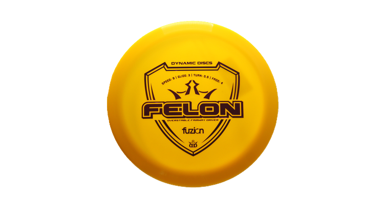 Dynamic Discs Fuzion Felon Fairway Driver Front View