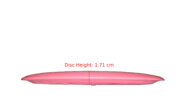 Dynamic Discs Fuzion Escape Fairway Driver Profile View