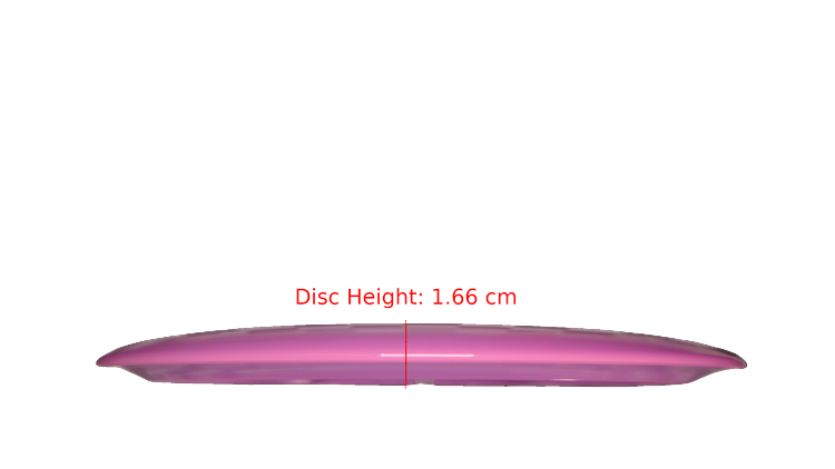 Dynamic Discs Fuzion Escape Fairway Driver Profile View