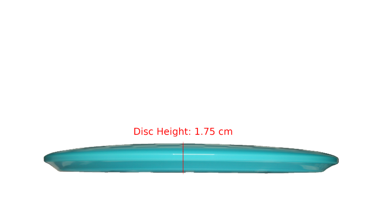 Dynamic Discs Fuzion Emac Truth Midrange Profile View