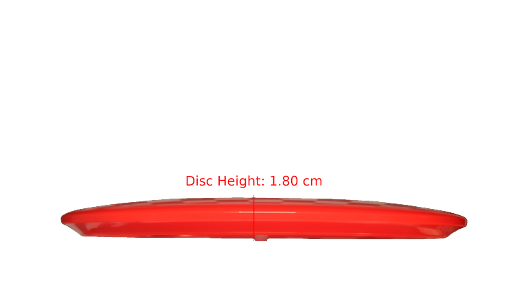 Dynamic Discs Fuzion Emac Truth Midrange Profile View