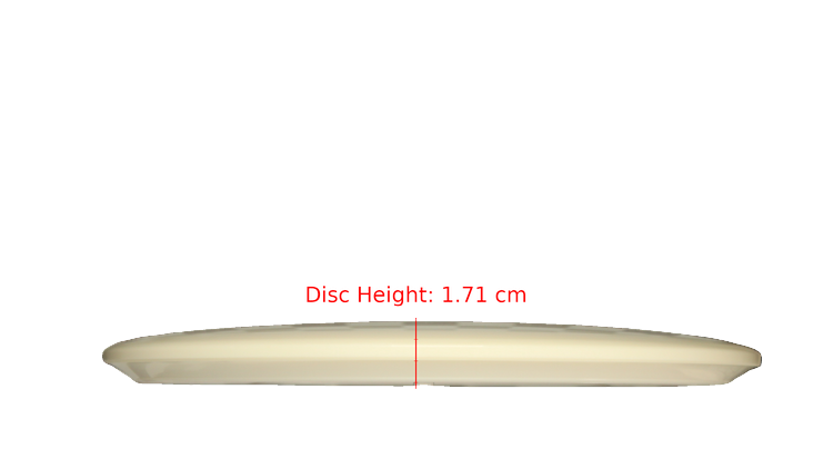 Dynamic Discs Fuzion Emac Truth Midrange Profile View
