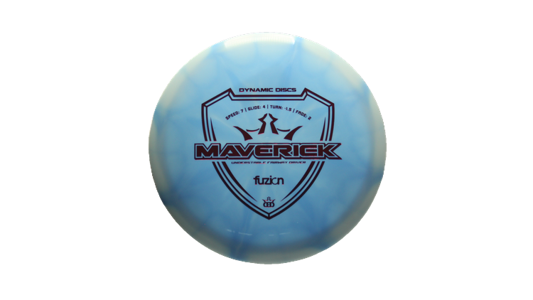 Dynamic Discs Fuzion Burst Maverick Fairway Driver Front View