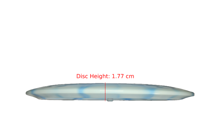 Dynamic Discs Fuzion Burst Maverick Fairway Driver Profile View